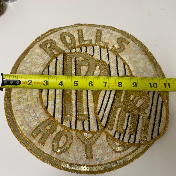 Rolls Royce Sequin Appliqué - Picture 2 of 3